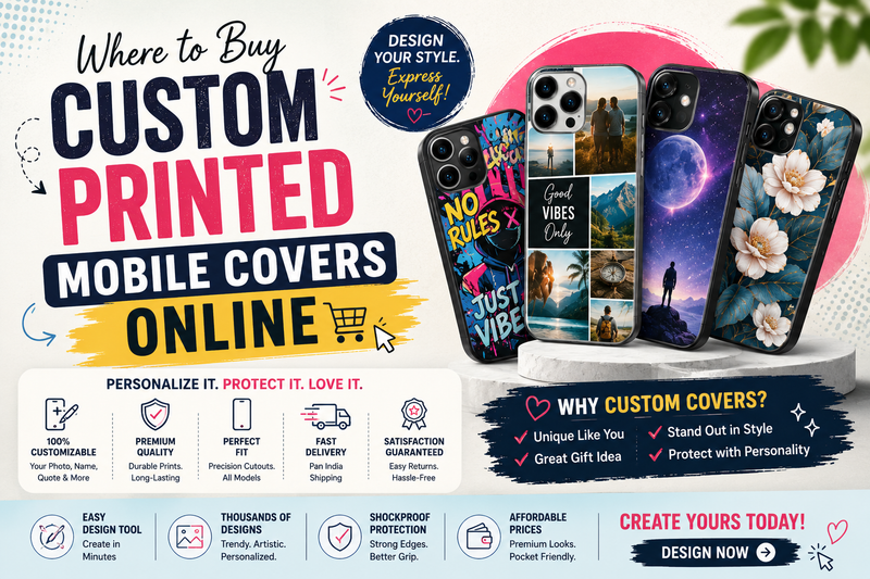  Custom Printed Mobile Covers Online