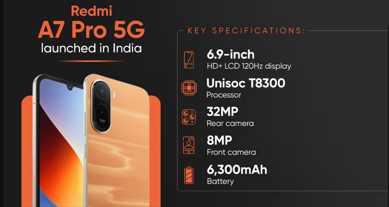 Redmi A7 Pro 5G - Features & Specifications |The Budget-King
