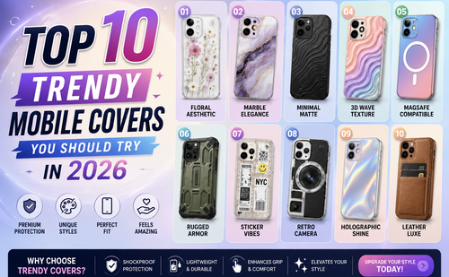 Top 10 Trendy Mobile Covers You Should Try in 2026