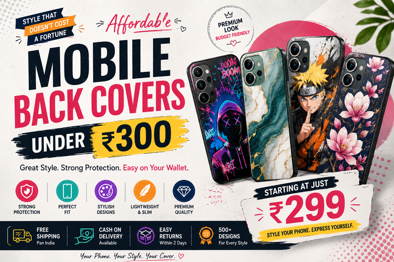 Mobile Back Covers Under ₹300 