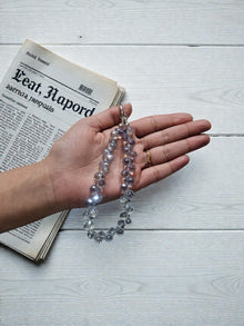 Crystal Clear Beaded Phone Charm – Elegant & Durable