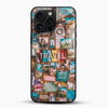 Travel Collage Glass Mobile Case – Wanderlust Aesthetic - Cover Stall