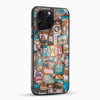 Travel Collage Glass Mobile Case – Wanderlust Aesthetic - Cover Stall