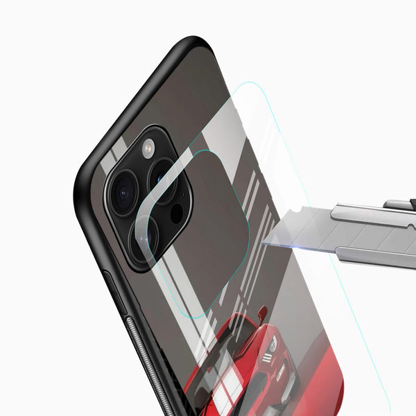 Travel Map Glass Case