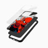 Spider-Man printed glass mobile cover