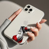 Red Rose Lady Silicon Mobile Case - Cover Stall