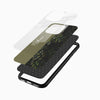 Nature-inspired personalized phone case with botanical succulent artwork
