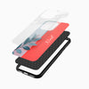 Elegant botanical personalized mobile cover with pastel leaf artwork