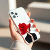 Lady in Red Hat Silicon Mobile Case - Cover Stall