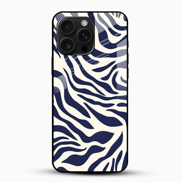 Sleek Animal Pattern Glass Case - Cover Stall