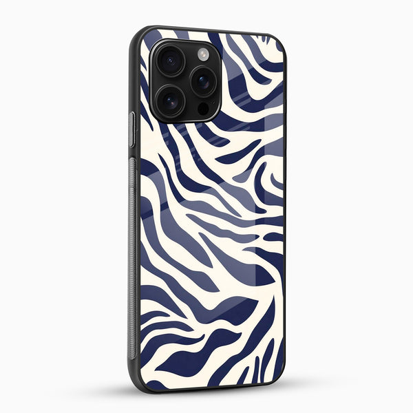 Sleek Animal Pattern Glass Case - Cover Stall