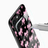 Cute Glossy Bow Glass Phone Case - Cover Stall