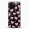 Cute Glossy Bow Glass Phone Case - Cover Stall