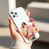 Girl with Bouquet Silicon Mobile Case - Cover Stall