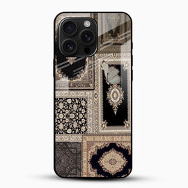 Luxury Patchwork Glass Mobile Case
