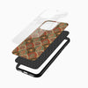Vintage Floral Glass Mobile Case - Cover Stall