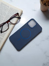 Navy Blue MagSafe Soft TPU Case - Cover Stall