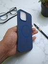 Navy Blue MagSafe Soft TPU Case - Cover Stall