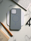 Light Grey MagSafe Soft TPU Case – Slim & Wireless Charging - Cover Stall