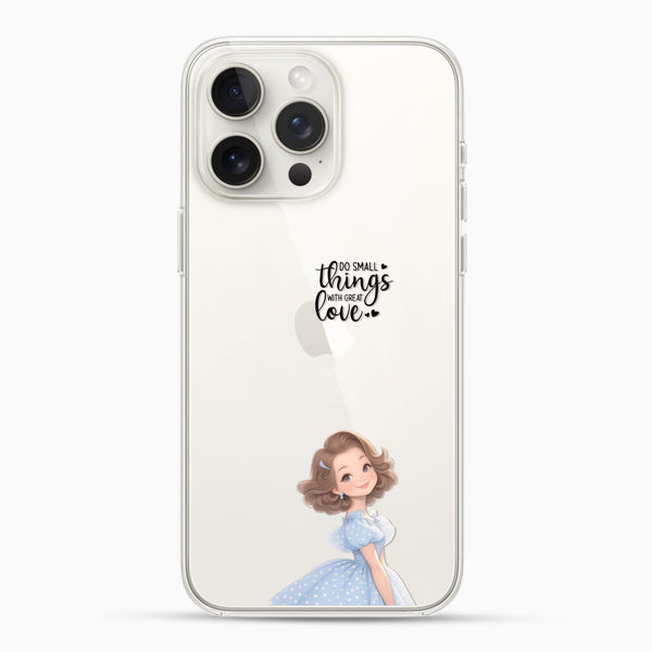 Picnic Girl Quote Silicon Mobile Case - Cover Stall