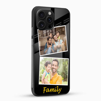 Custom family Glass Mobile Case
