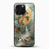Golden Moon Glass Mobile Case - Cover Stall