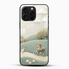 Bicycle Ride Glass Mobile Case