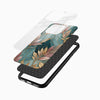 Leaf Pastel Glass Mobile Case - Cover Stall