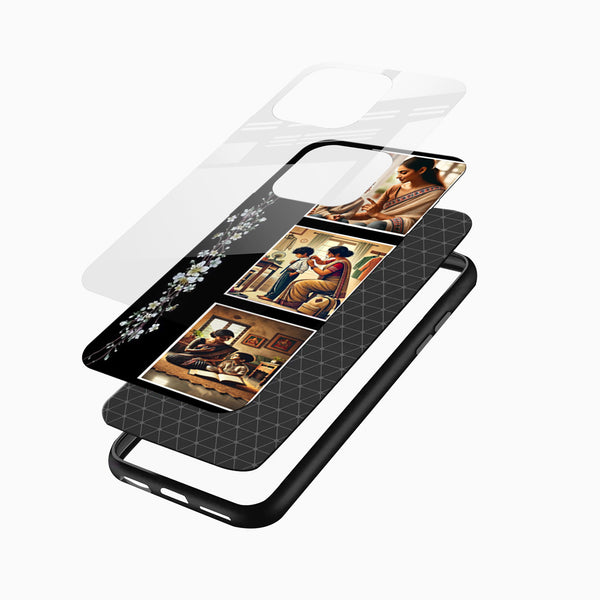 Custom Collage Glass Mobile Cover - Cover Stall