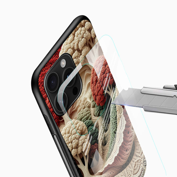 Lace Forest Glass Mobile Case - Cover Stall