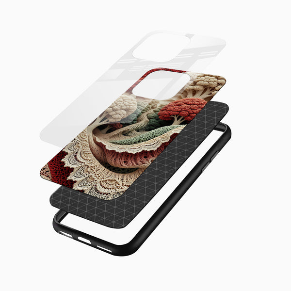 Lace Forest Glass Mobile Case - Cover Stall