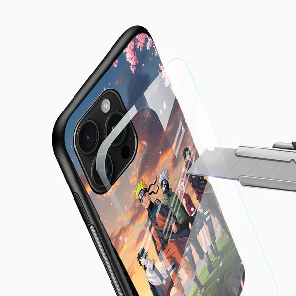 Naruto Anime Glass Mobile Cover - Cover Stall