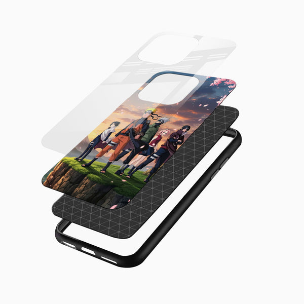 Naruto Anime Glass Mobile Cover - Cover Stall
