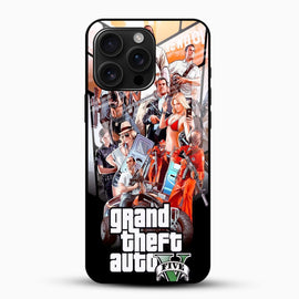 Grand Theft Auto V Glass Mobile Cover