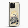 Vintage Bike Glass Mobile Case - Cover Stall
