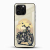 Vintage Bike Glass Mobile Case - Cover Stall