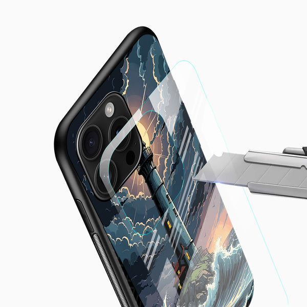 Lighthouse Glass Mobile Case - Cover Stall