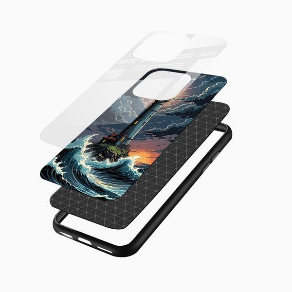 Lighthouse Glass Mobile Case - Cover Stall