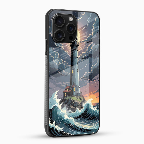 Lighthouse Glass Mobile Case - Cover Stall