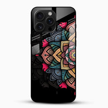 Mandala Art Glass Mobile Case