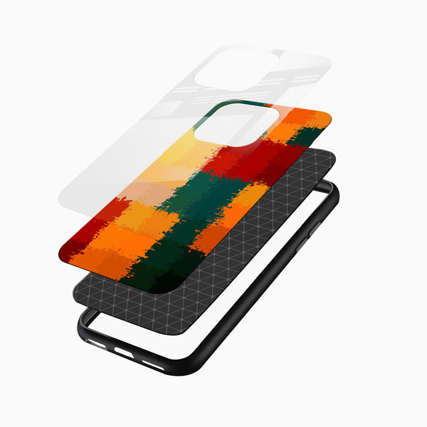 Color Splash Glass Mobile Case - Cover Stall