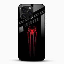 Spider-Red Glass Mobile Case