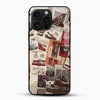 Retro Racing Car Glass Mobile Case - Cover Stall
