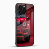 Red G - Wagon Edition Glass Mobile Case - Cover Stall