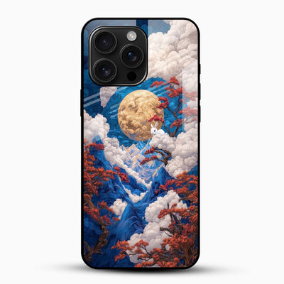 Blue Mountain Glass Mobile Case