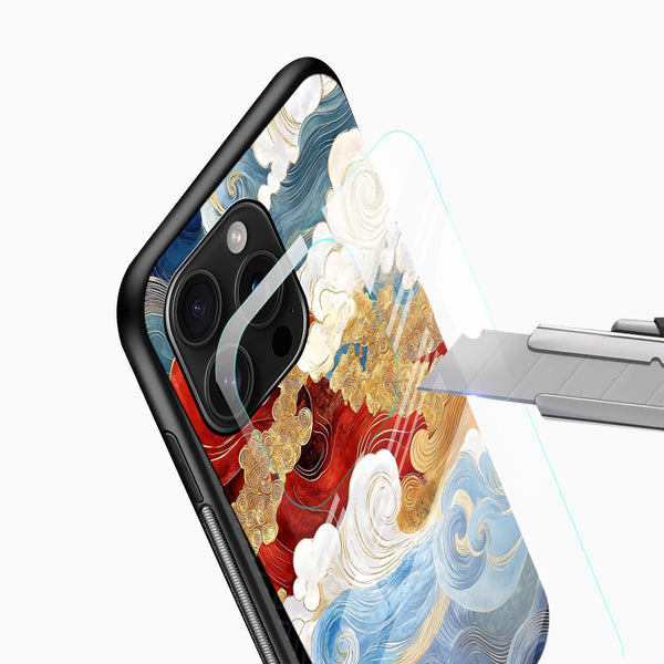 Fantasy Sky & Sea Glass Mobile Case - Cover Stall