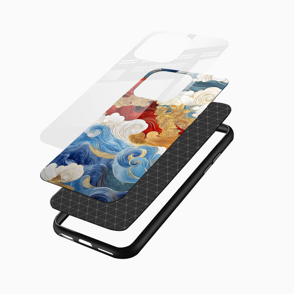 Fantasy Sky & Sea Glass Mobile Case - Cover Stall