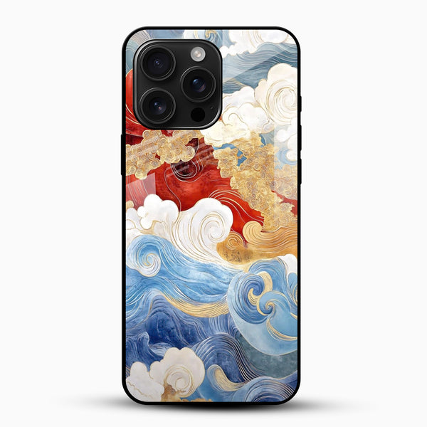 Fantasy Sky & Sea Glass Mobile Case - Cover Stall