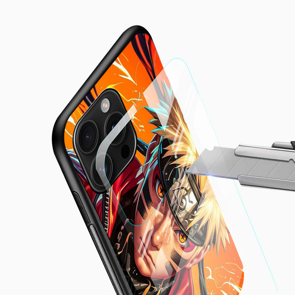 Naruto Anime Glass Mobile Case - Cover Stall