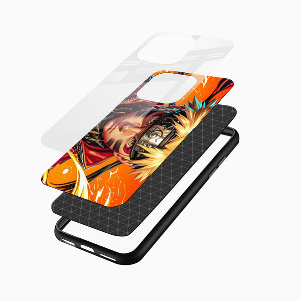 Naruto Anime Glass Mobile Case - Cover Stall